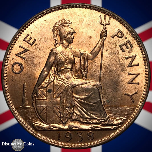Great Britain 1938 Penny 1d GB7220