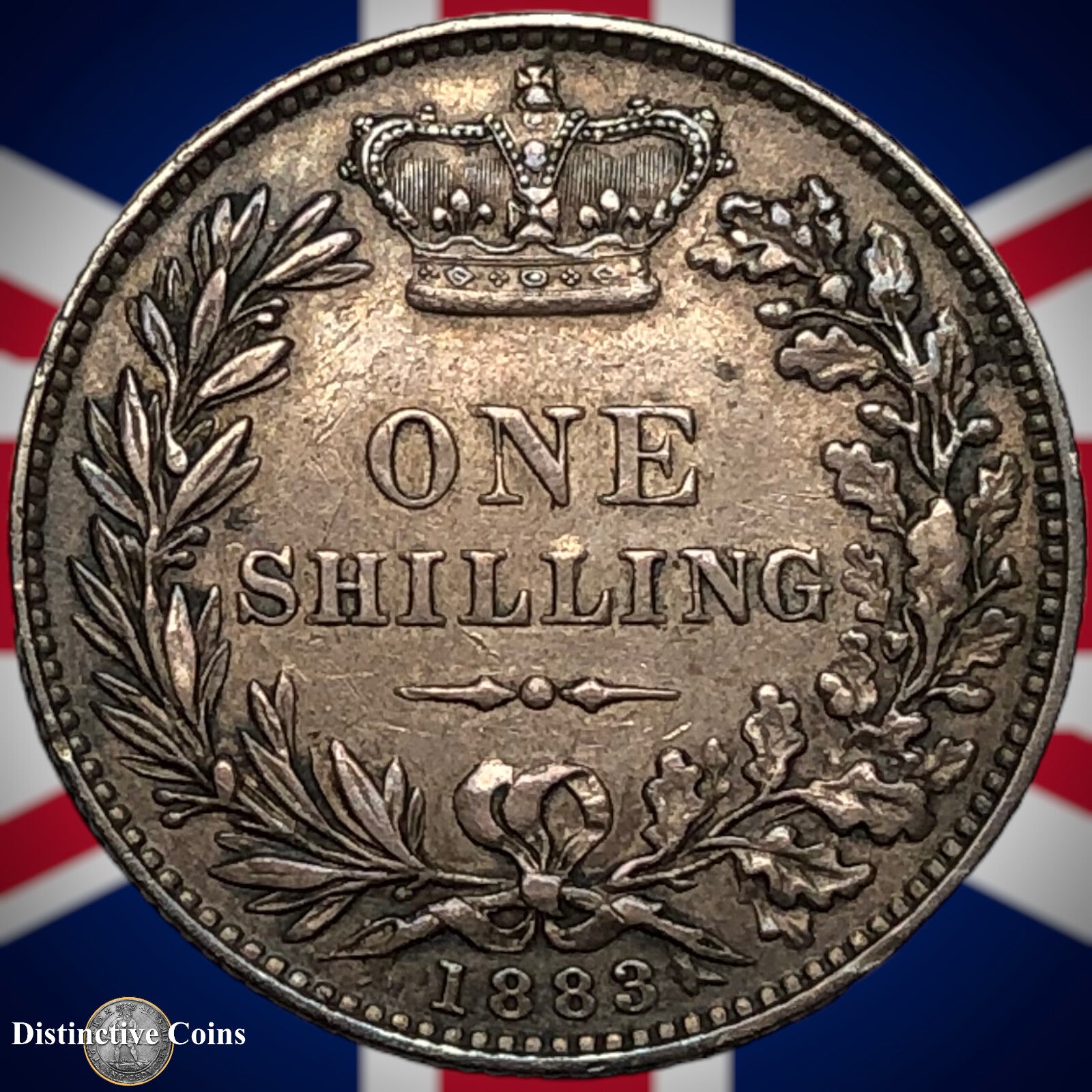 Great Britain 1883 British One Shilling GB0434
