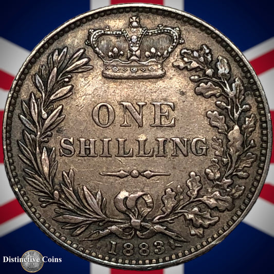 Great Britain 1883 British One Shilling GB0434
