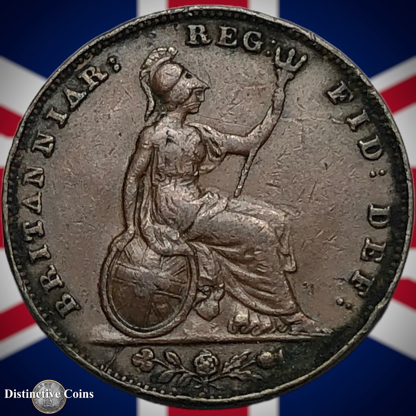 Great Britain 1853 Farthing 1/4d GB3449
