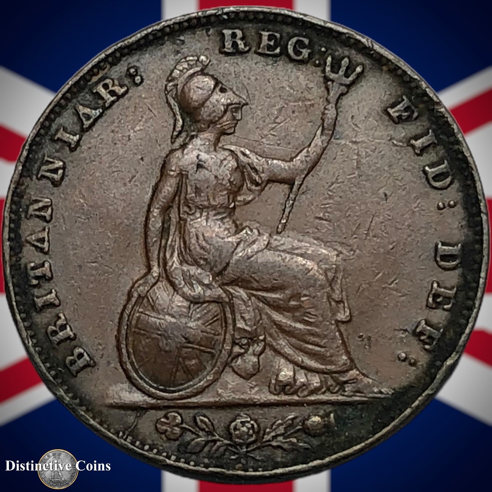 Great Britain 1853 Farthing 1/4d GB3449