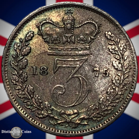 Great Britain 1875 Three Pence GB1873