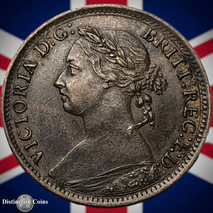 Great Britain 1893 Farthing 1/4d GB4355