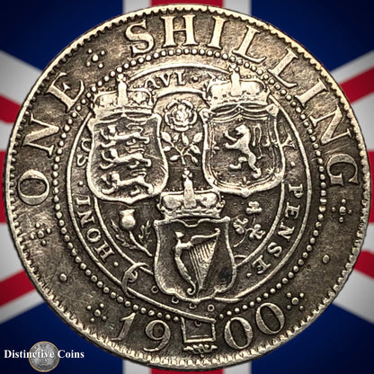 Great Britain 1900 British One Shilling GB0723