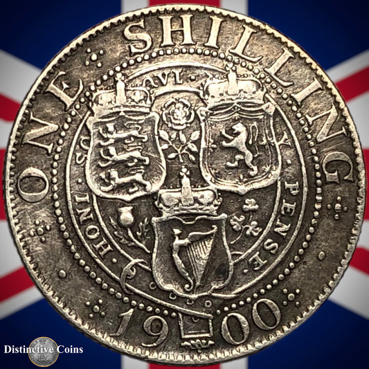 Great Britain 1900 British One Shilling GB0723