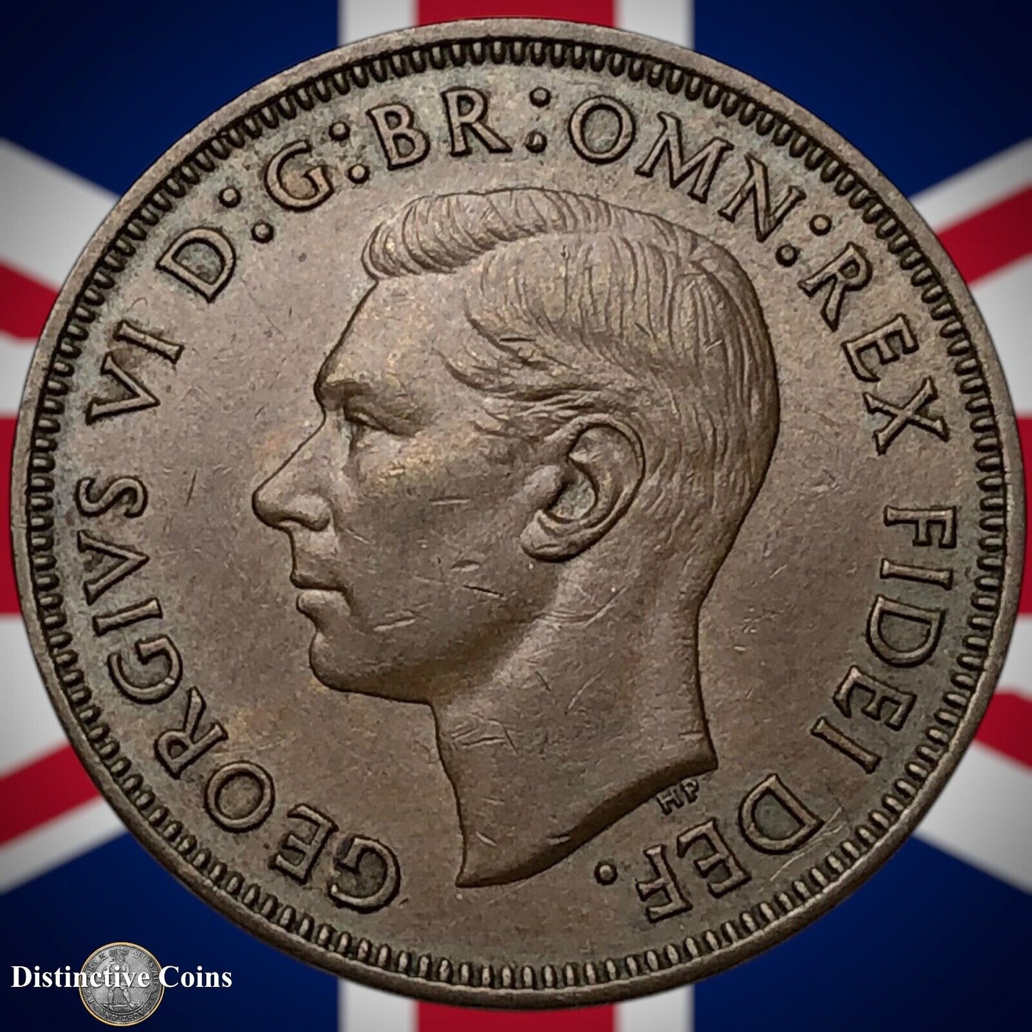 Great Britain 1951 Half Penny 1/2d GB6073