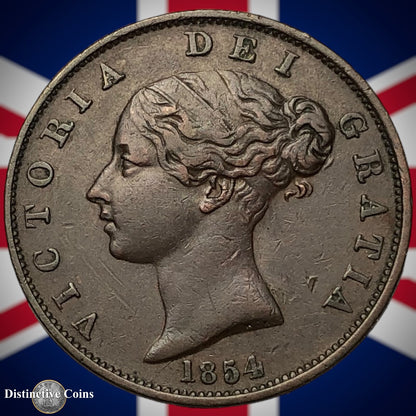 Great Britain 1854 Half Penny 1/2d GB5297