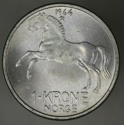 Norway 1964 8 Piece Coin Set  B266