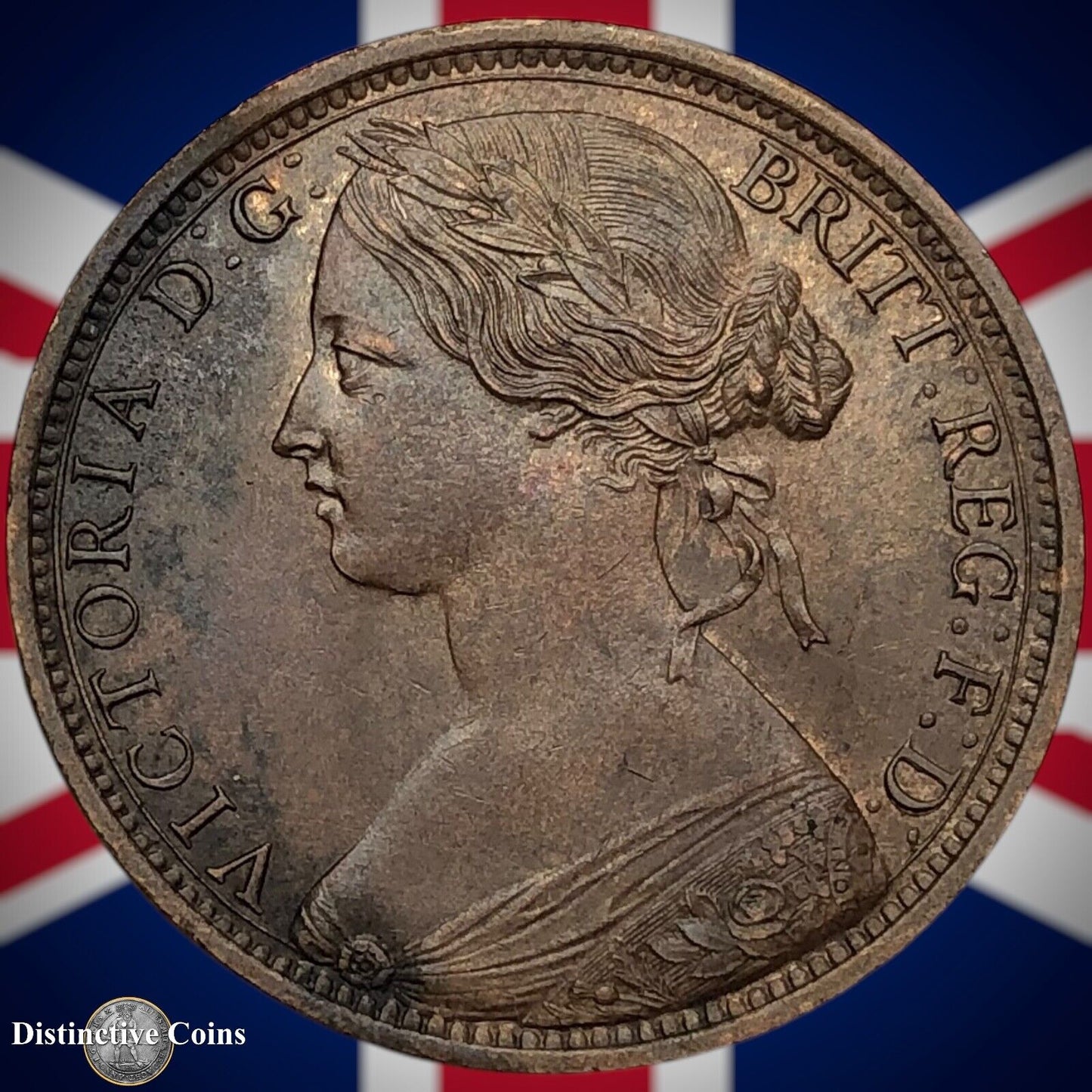Great Britain 1863 Penny 1d GB6264