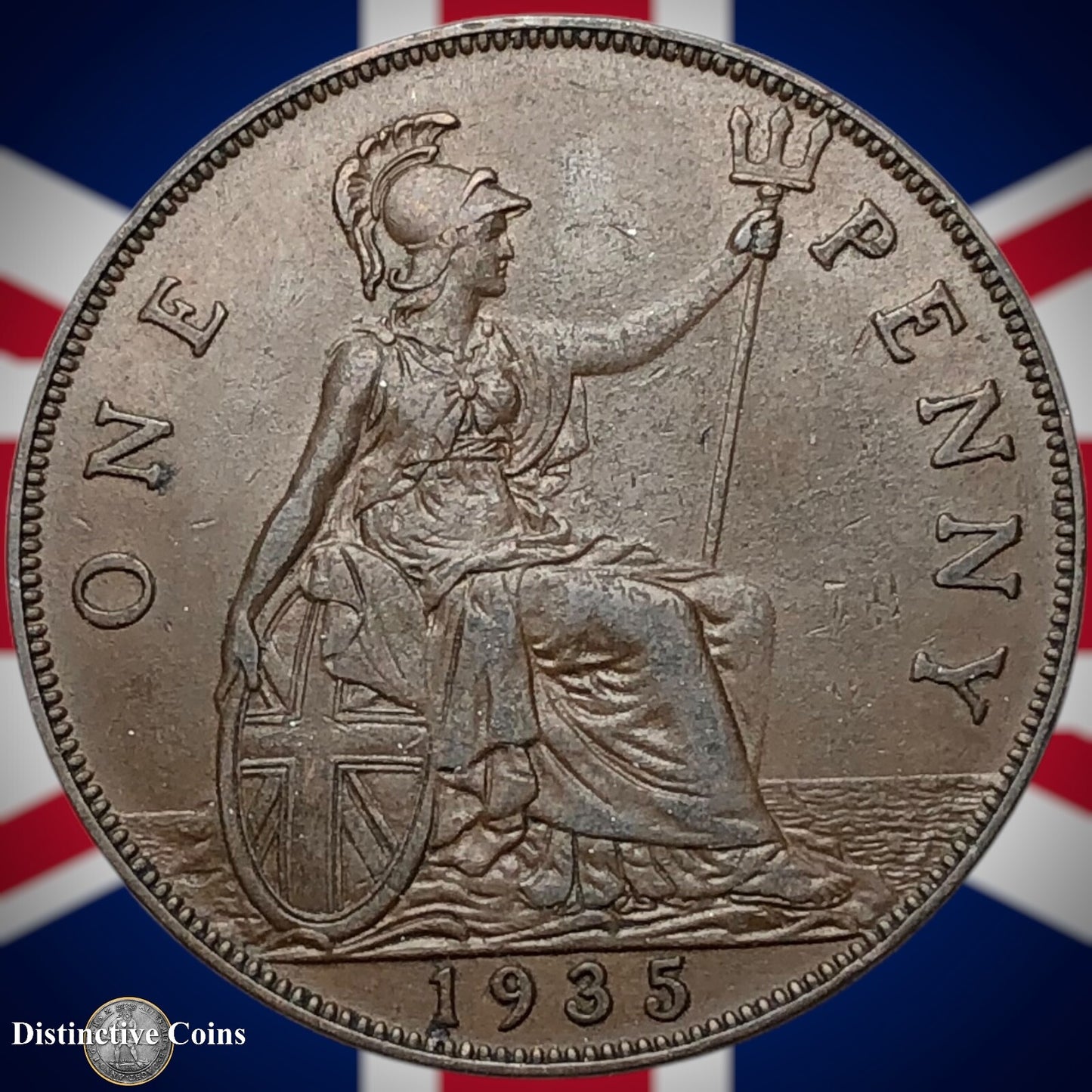 Great Britain 1935 Penny 1d GB7158