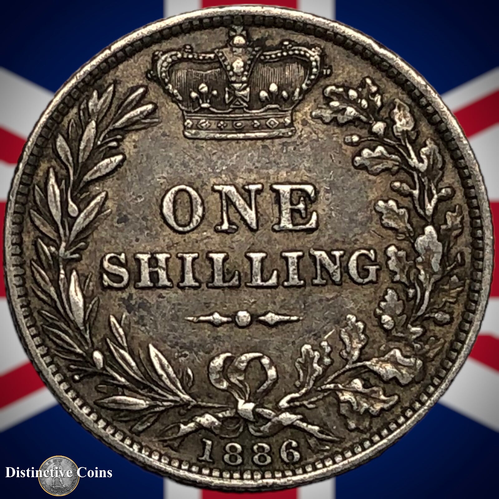 Great Britain 1886 British One Shilling GB0471