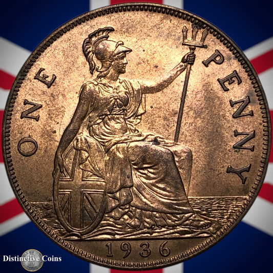 Great Britain 1936 Penny 1d GB7186