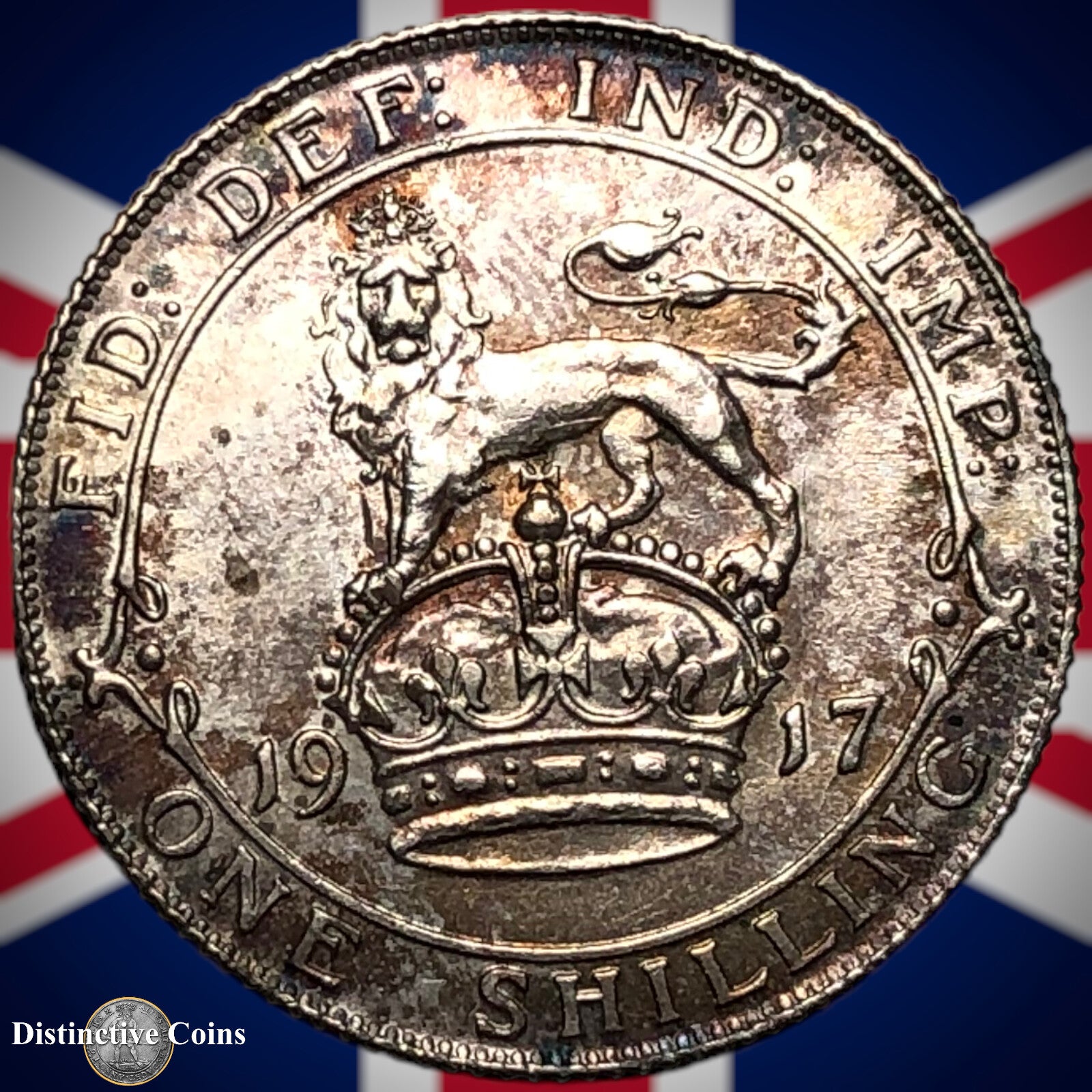 Great Britain 1917 One Shilling GB1006