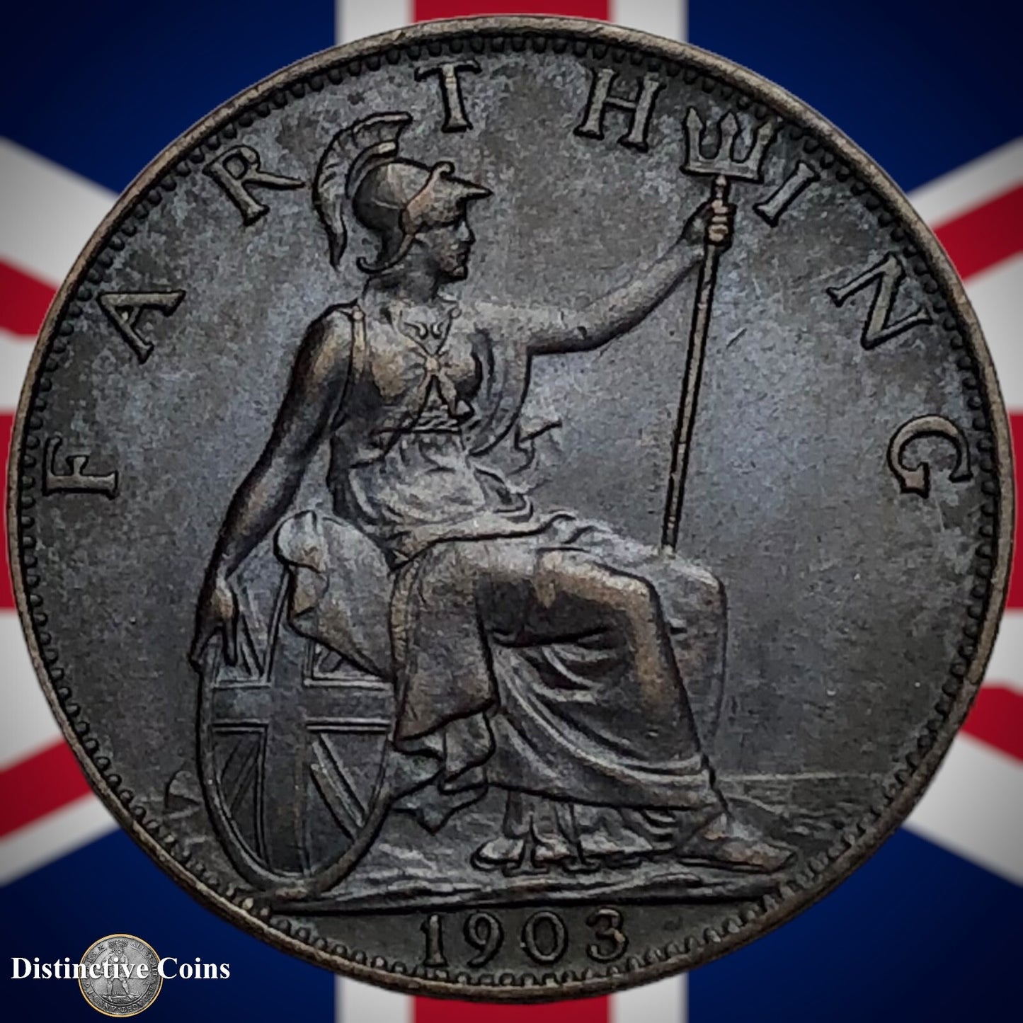 Great Britain 1903 Farthing 1/4d GB4531