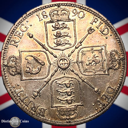 Great Britain 1890 Florin GB1143