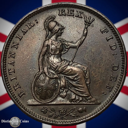 Great Britain 1828 Farthing 1/4d GB3339