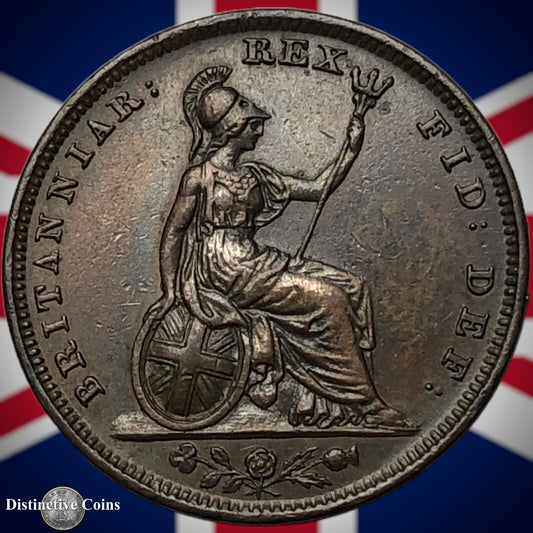 Great Britain 1828 Farthing 1/4d GB3339