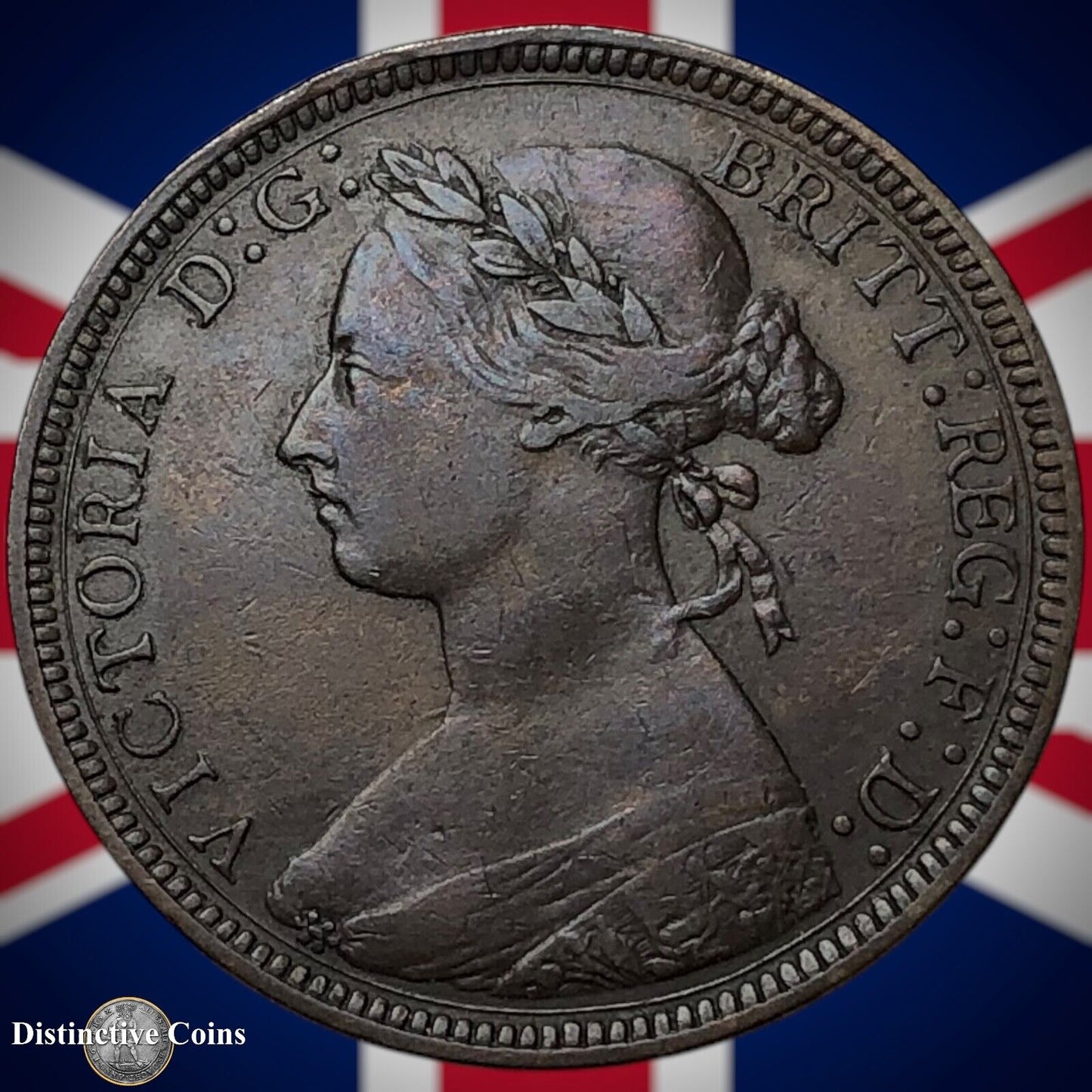 Great Britain 1887 Half Penny 1/2d GB5605