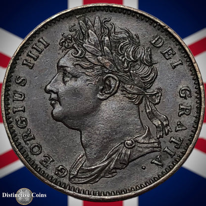 Great Britain 1822 Farthing 1/4d GB3257