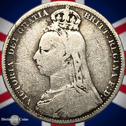 Great Britain 1889 British One Shilling GB0538