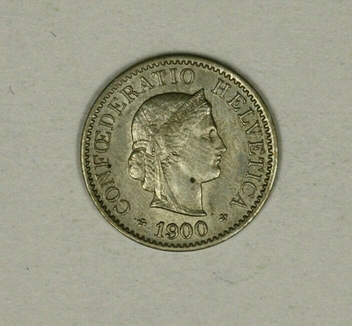 Switzerland  5 Rappen 1900  UNC  A1048