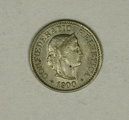 Switzerland  5 Rappen 1900  UNC  A1048