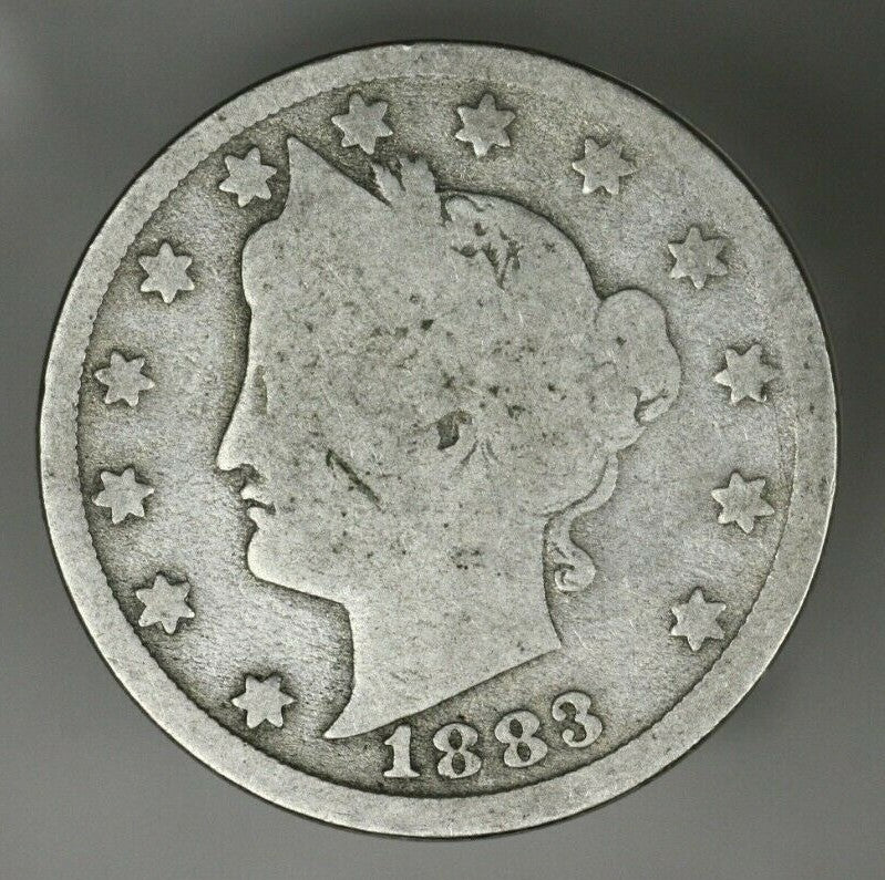 US 1883 S Liberty Nickel With Cents  A2964