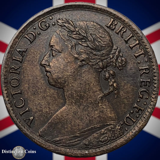 Great Britain 1884 Farthing 1/4d GB4111