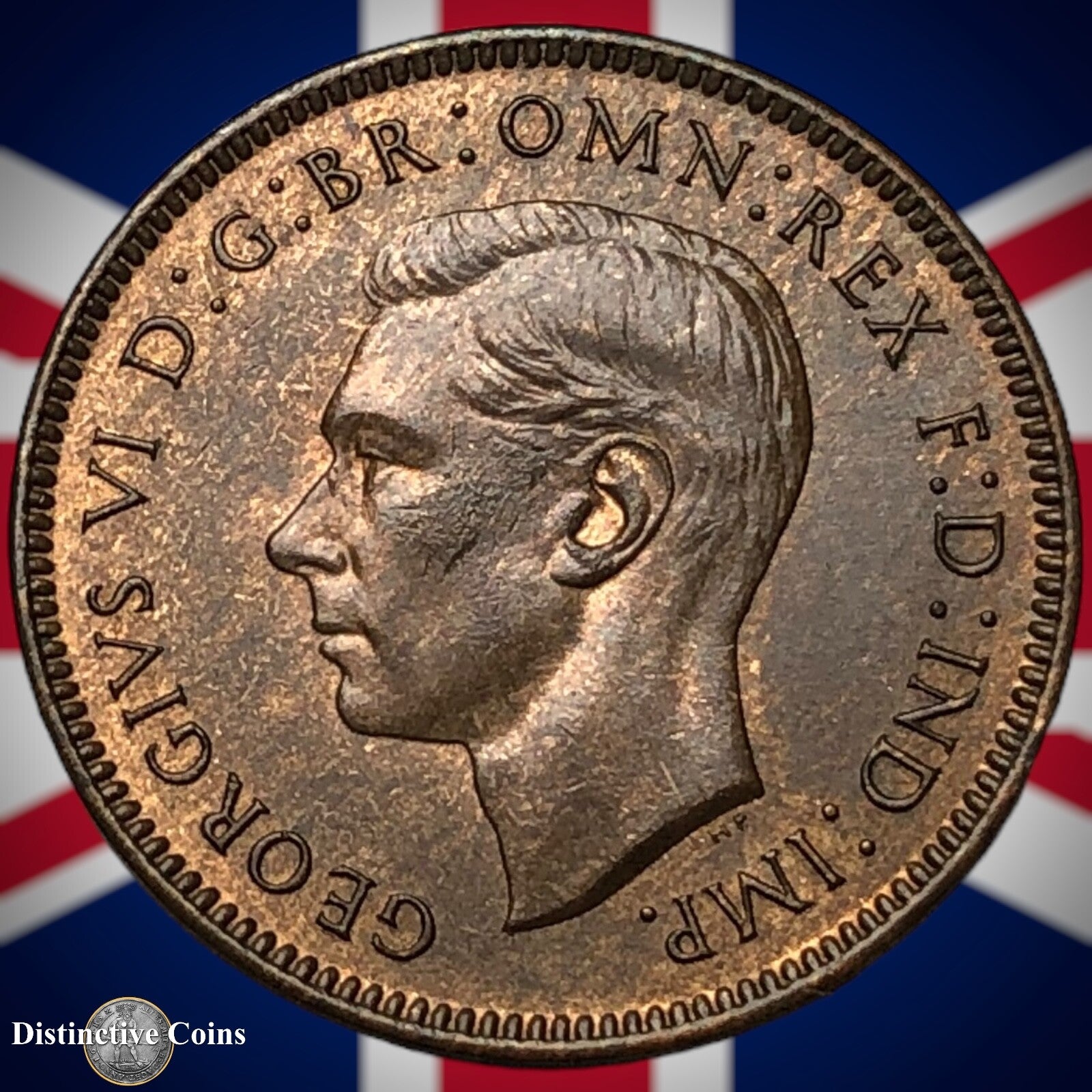 Great Britain 1938 Farthing 1/4d GB5004