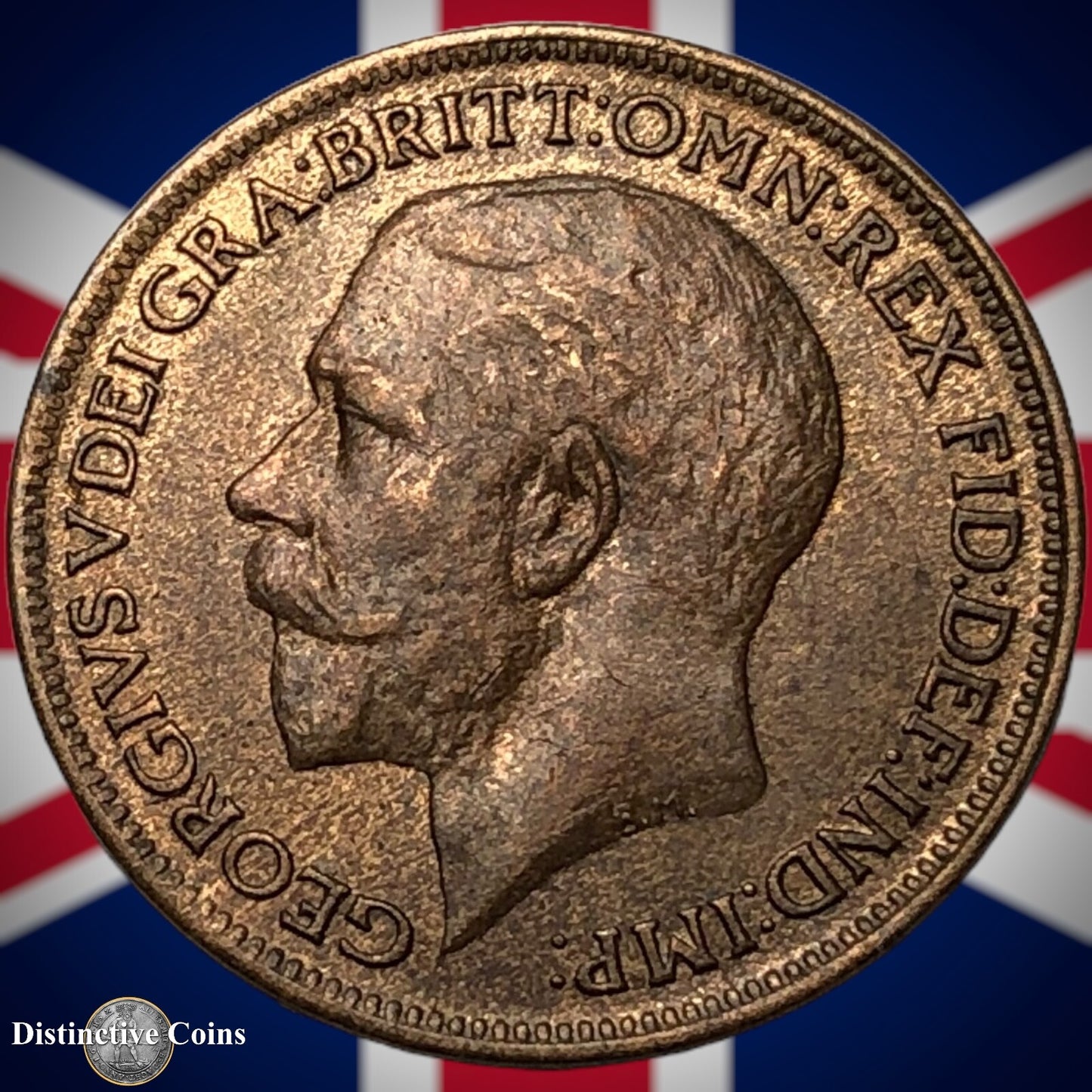 Great Britain 1920 Farthing 1/4d GB4742