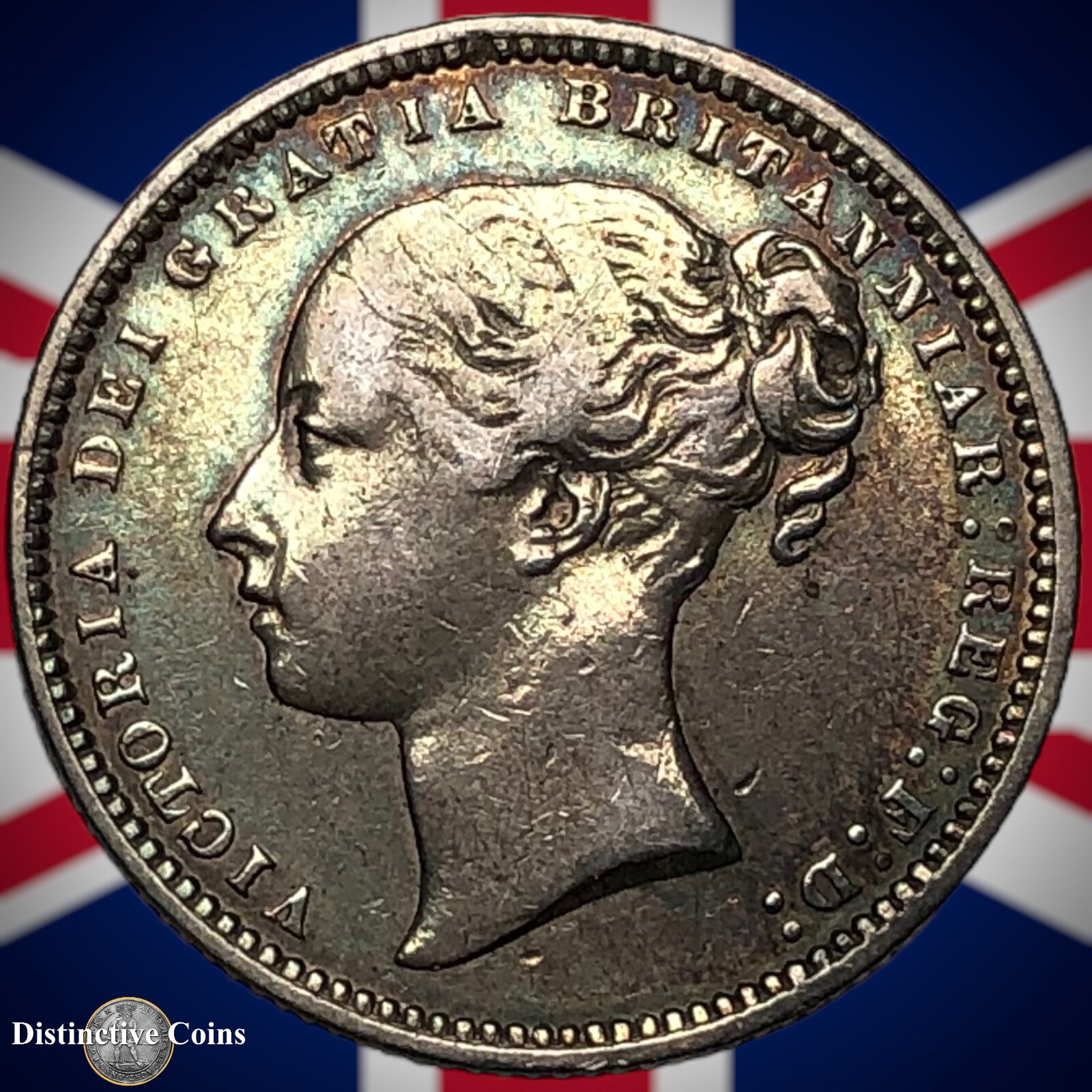 Great Britain 1868 British One Shilling GB0302