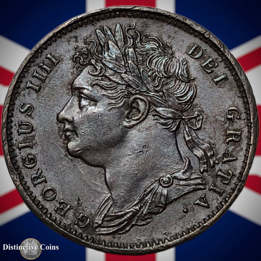 Great Britain 1822 Farthing 1/4d GB3259