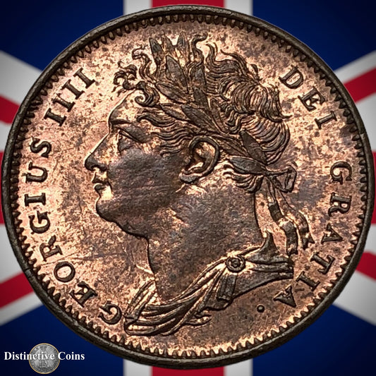 Great Britain 1825 Farthing 1/4d GB3303