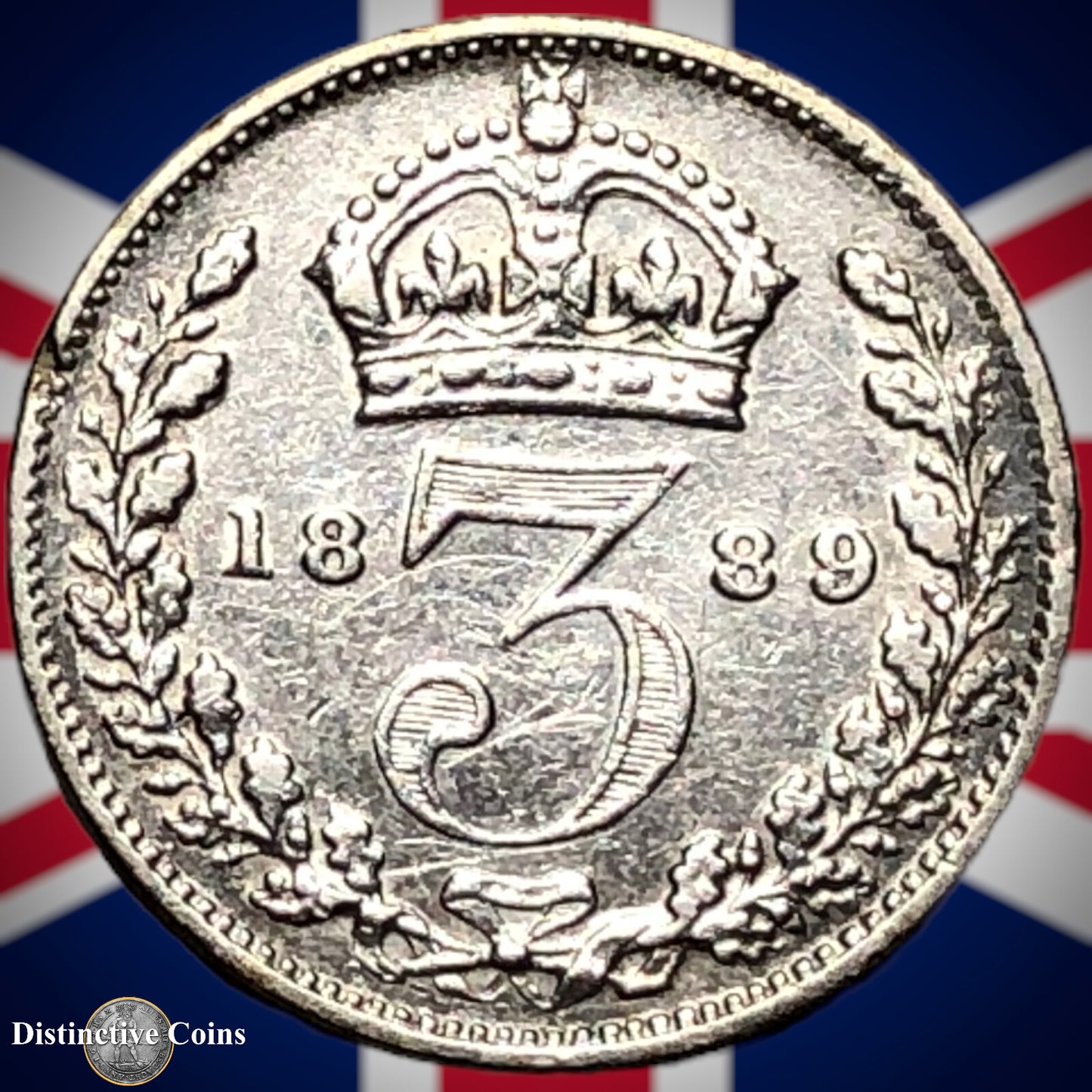 Great Britain 1889 Three Pence GB1973