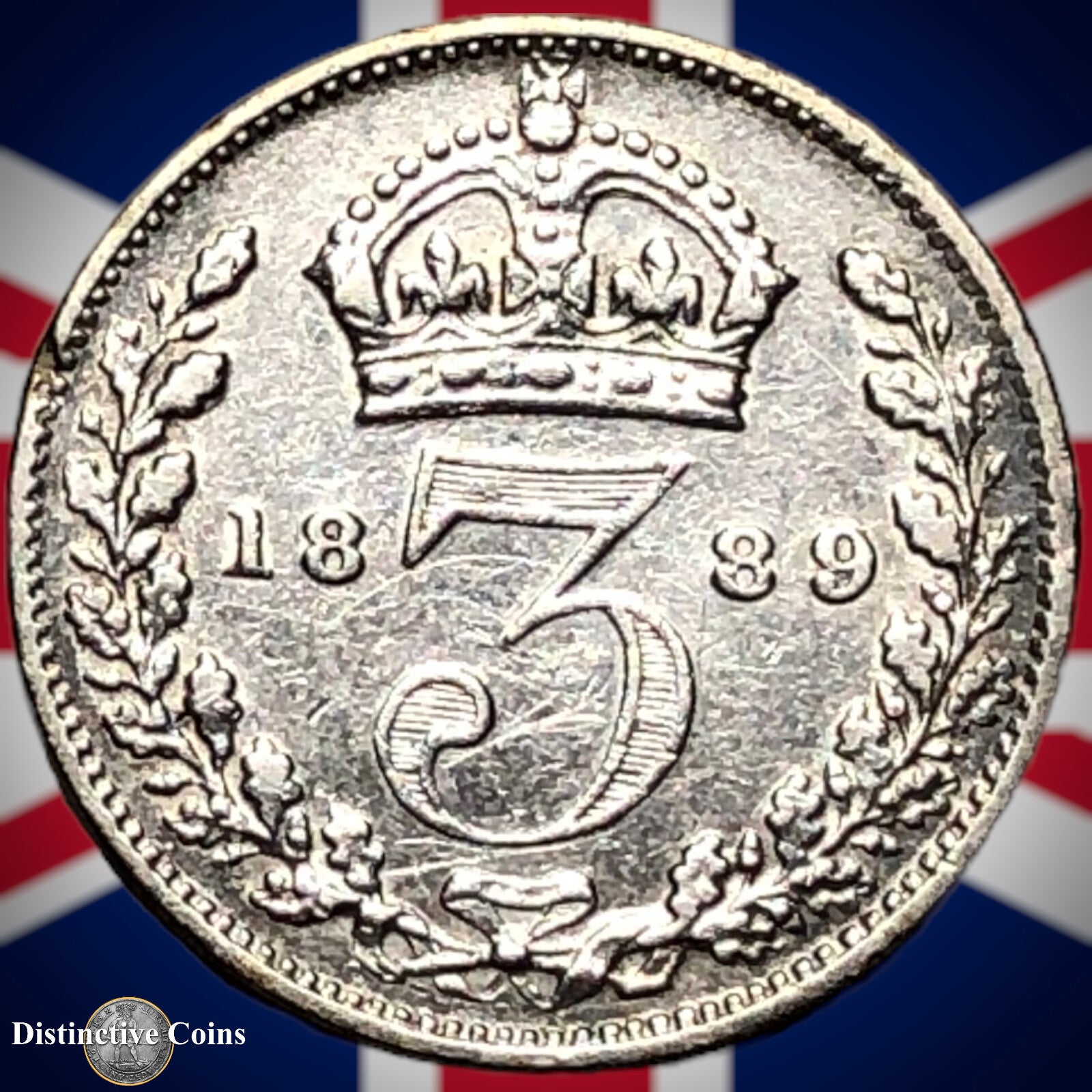 Great Britain 1889 Three Pence GB1973