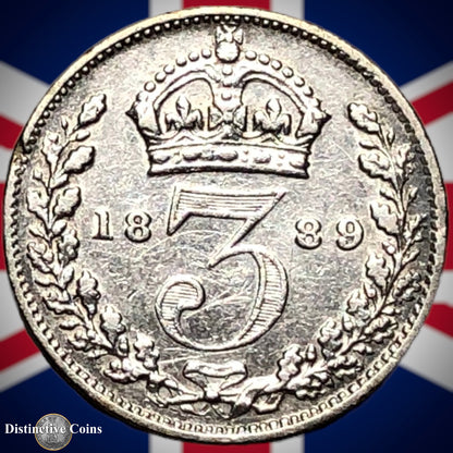 Great Britain 1889 Three Pence GB1973