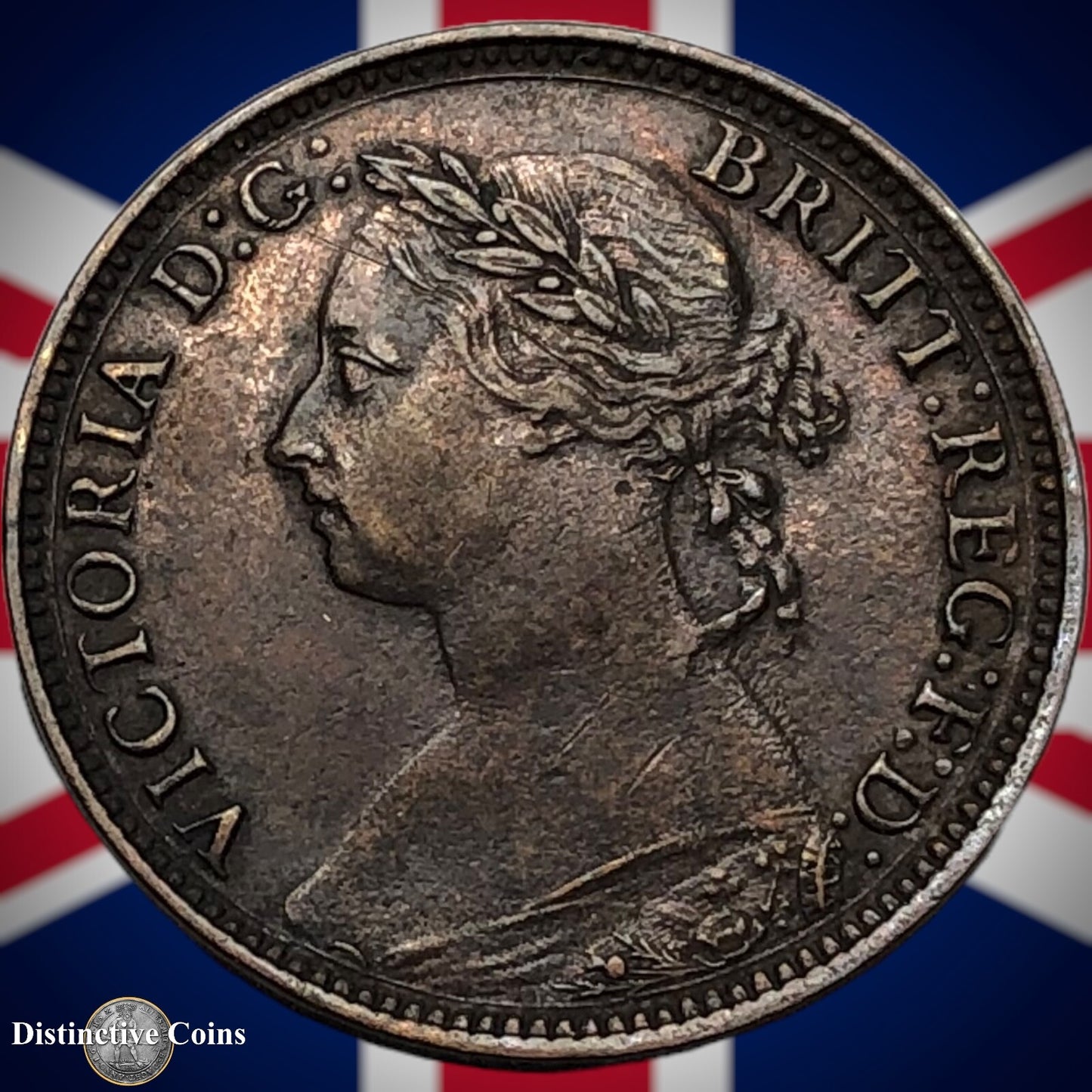 Great Britain 1881 H Farthing 1/4d GB3941