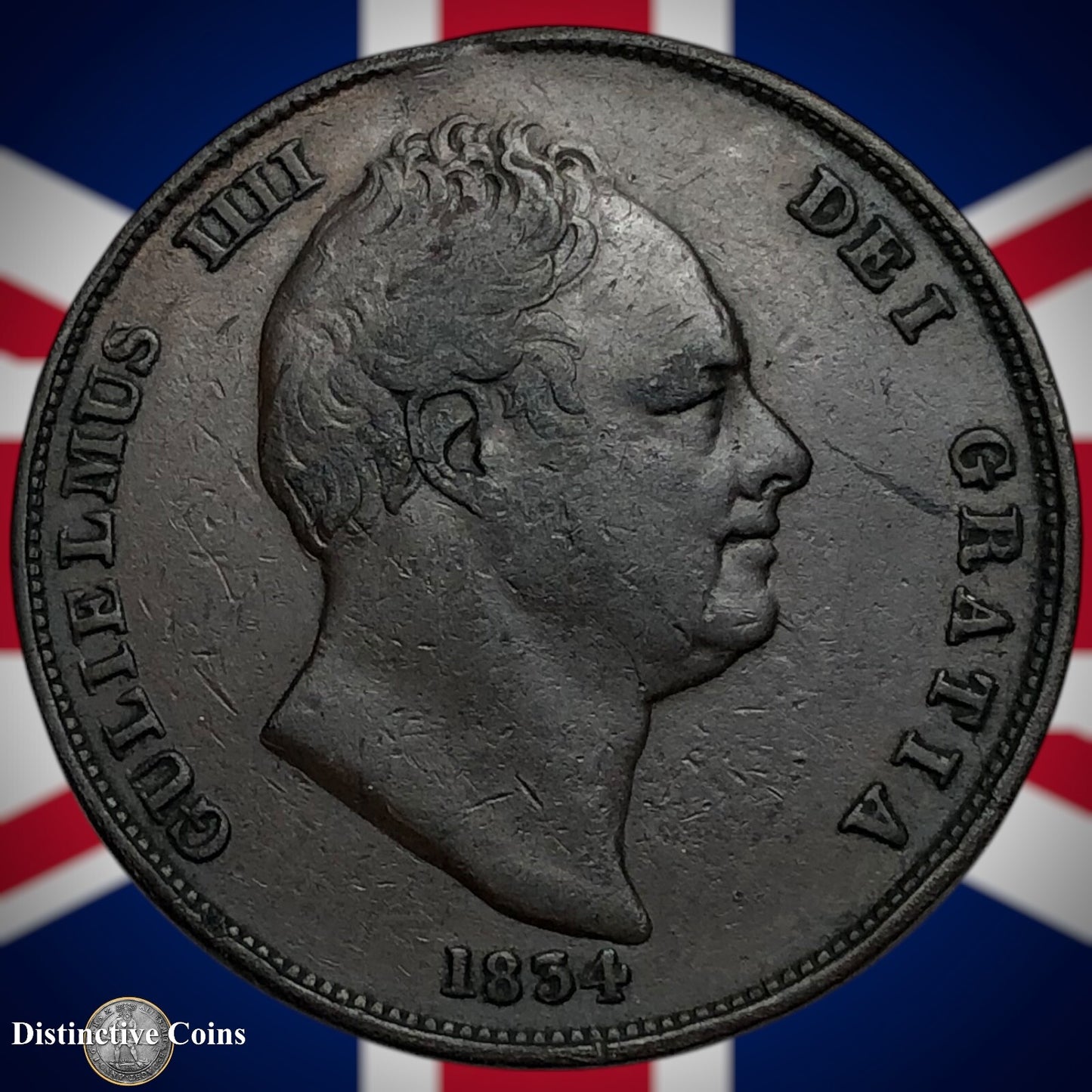 Great Britain 1834 Penny 1d GB6125