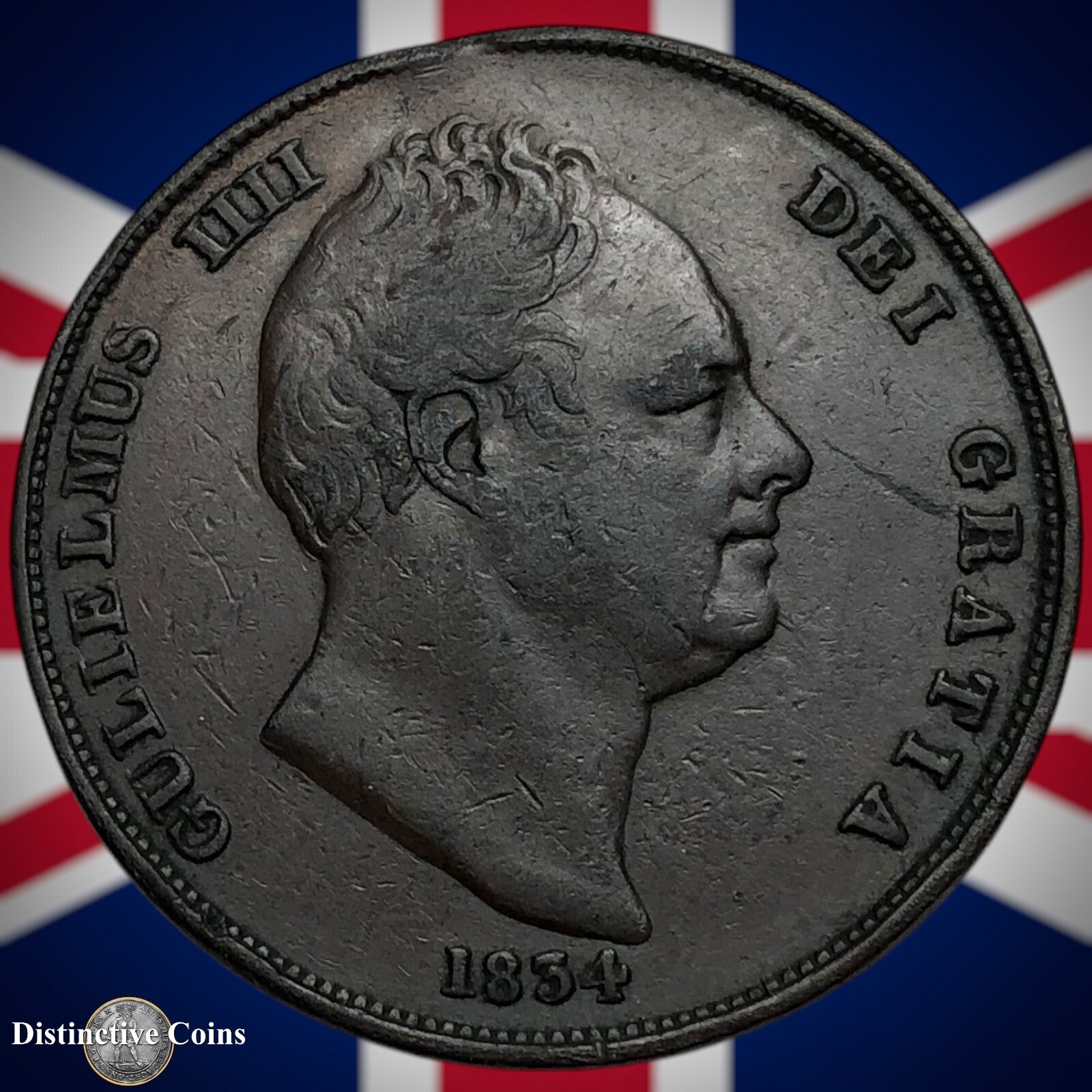 Great Britain 1834 Penny 1d GB6125