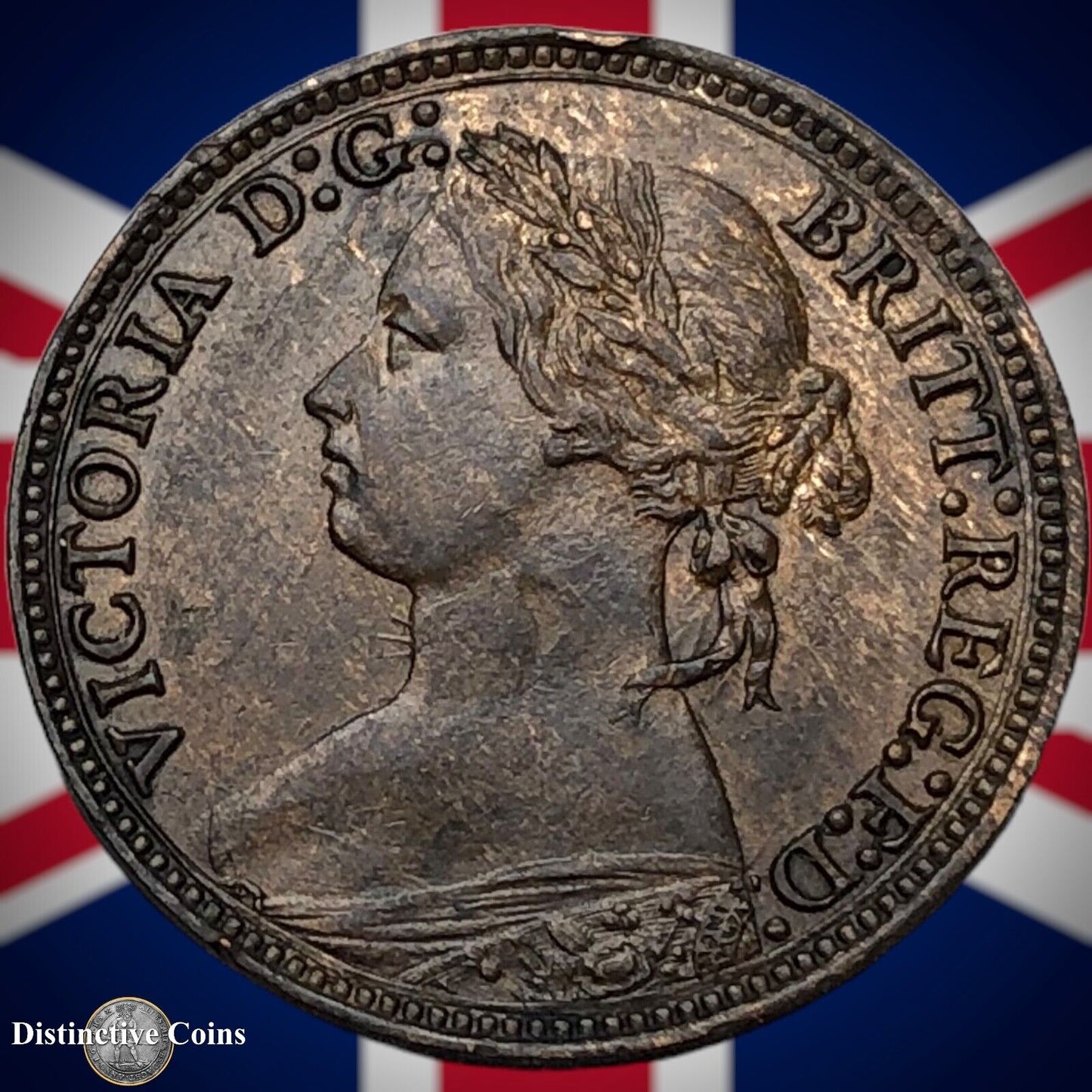 Great Britain 1879 Farthing 1/4d GB3837