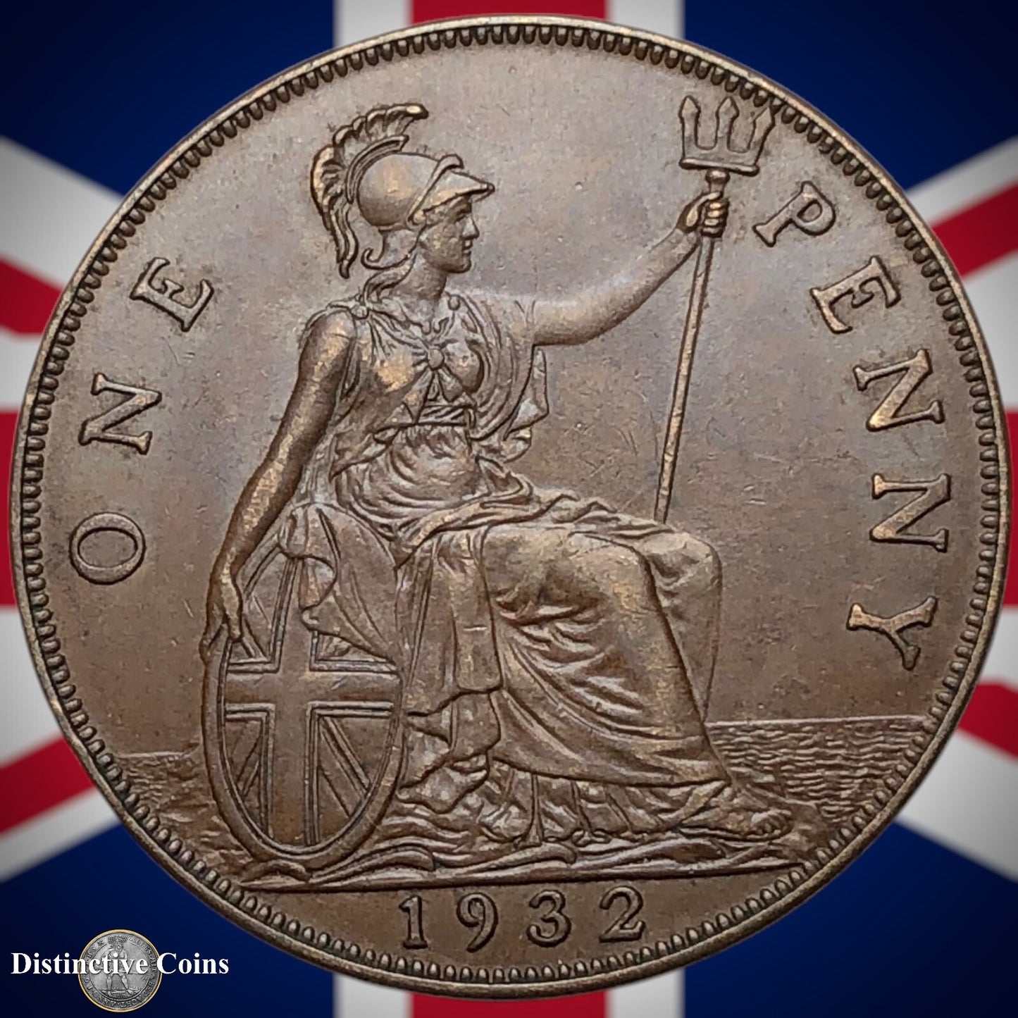 Great Britain 1932 Penny 1d GB7148