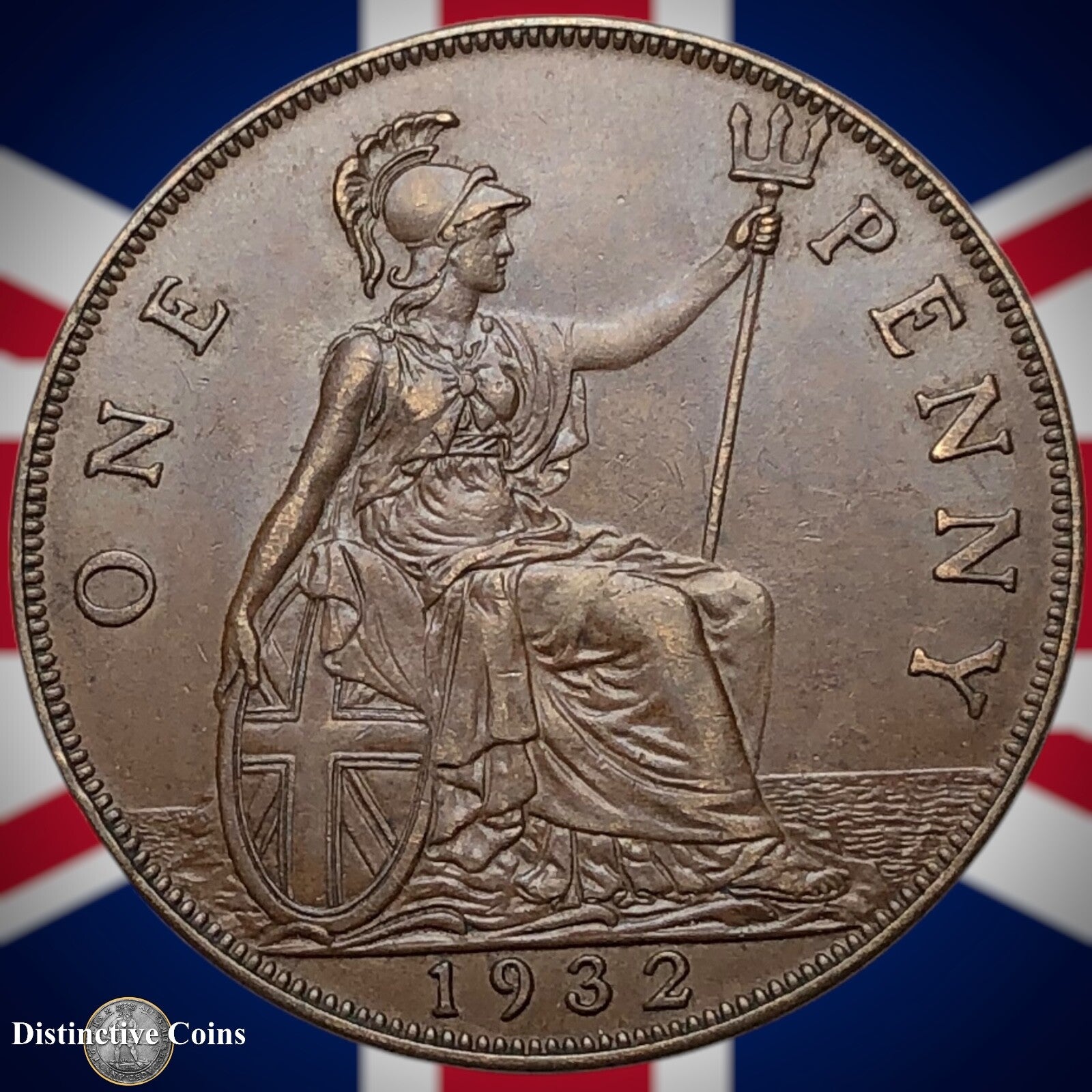 Great Britain 1932 Penny 1d GB7148