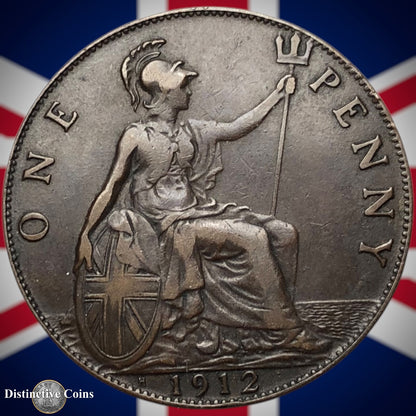 Great Britain 1912 H Penny 1d GB6786