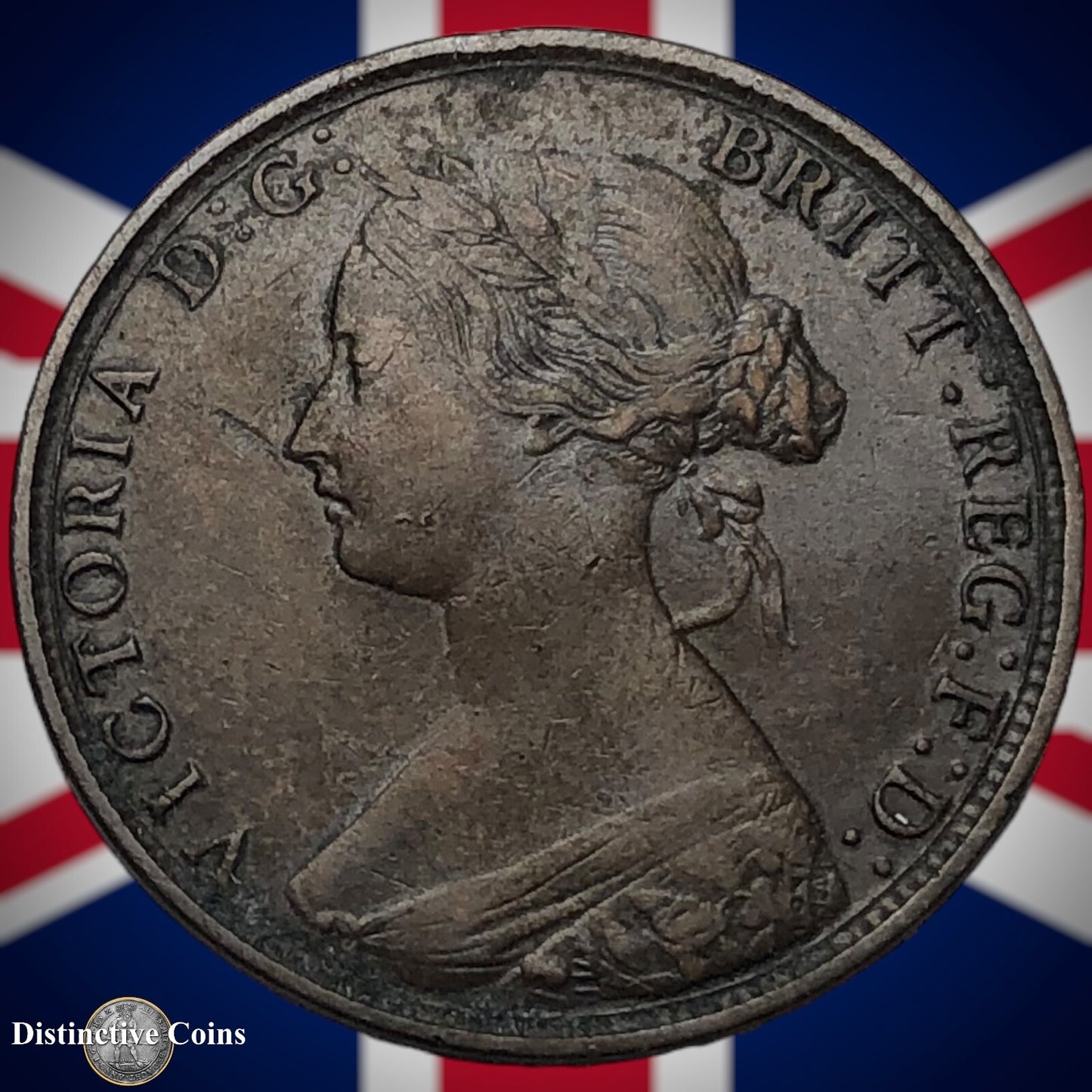 Great Britain 1862 Half Penny 1/2d GB5407
