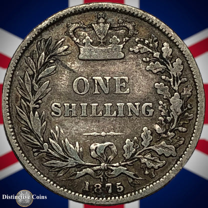 Great Britain 1875 British One Shilling GB0357