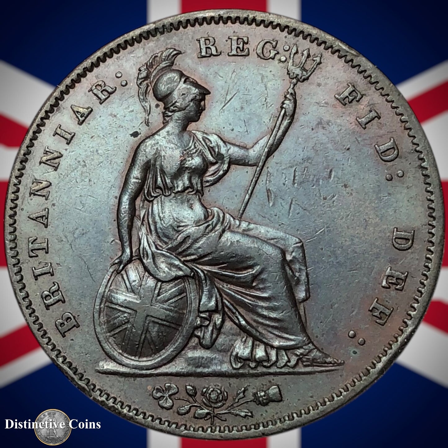 Great Britain 1858 Penny 1d GB6147