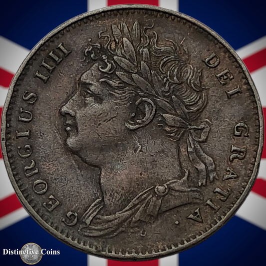 Great Britain 1823 Farthing 1/4d GB3273