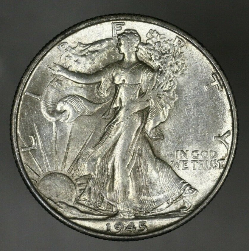 US 1945 Walking Liberty Half Dollar  A3087