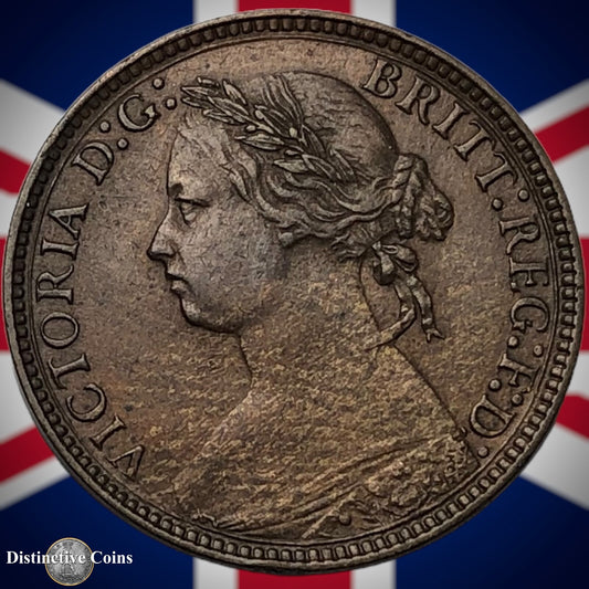 Great Britain 1876 H Farthing 1/4d GB3774
