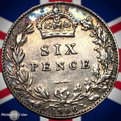 Great Britain 1906 Six Pence GB1538